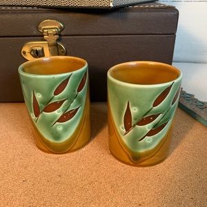 Vintage Mid Century Modern Candle Cups (B20)